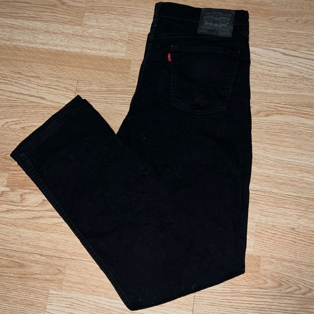 Levi’s 514 black jeans 34x34